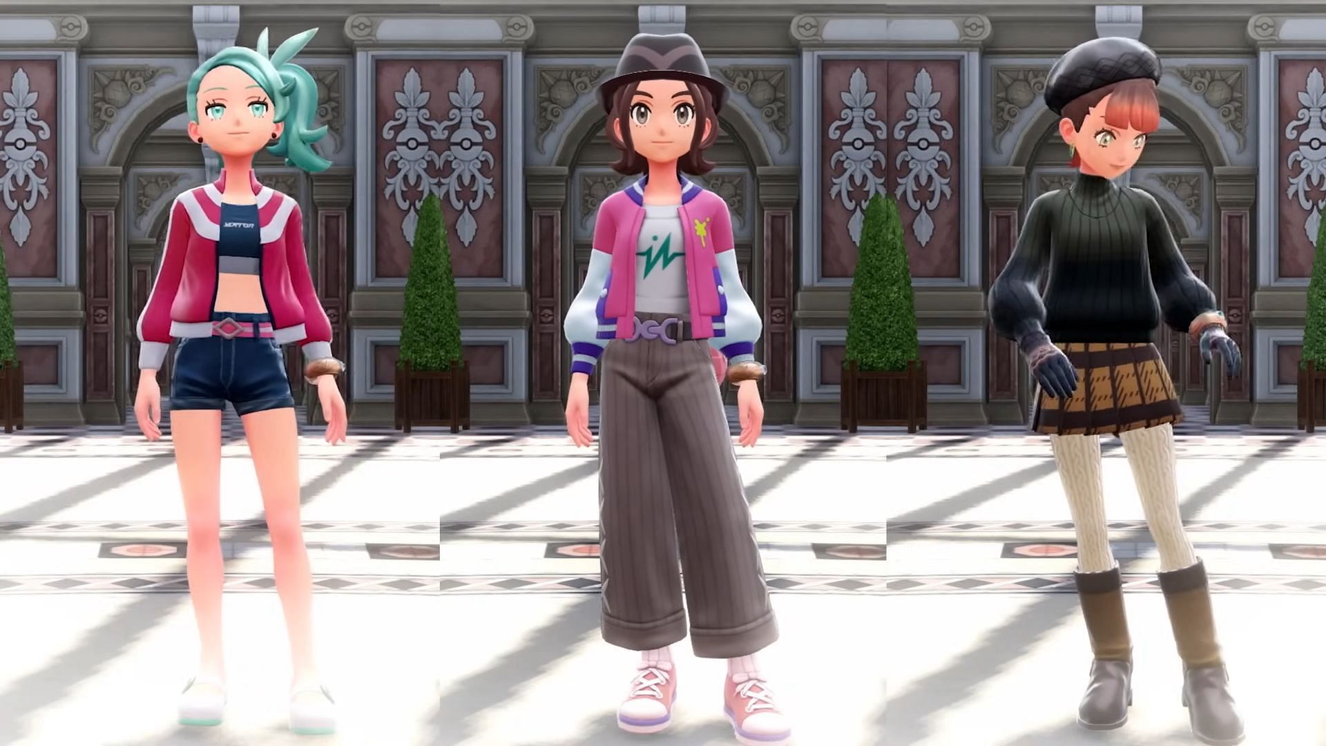 Some customizations showcased in the announcement (Image via The Pokemon Company)